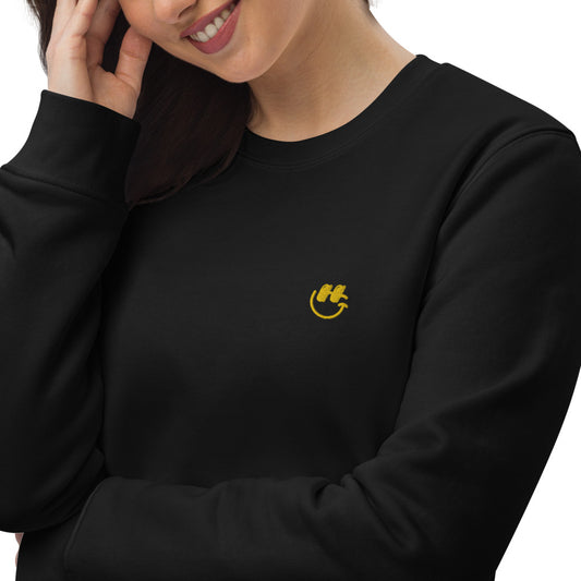 Sweatshirt éco-responsable unisexe avec broderie