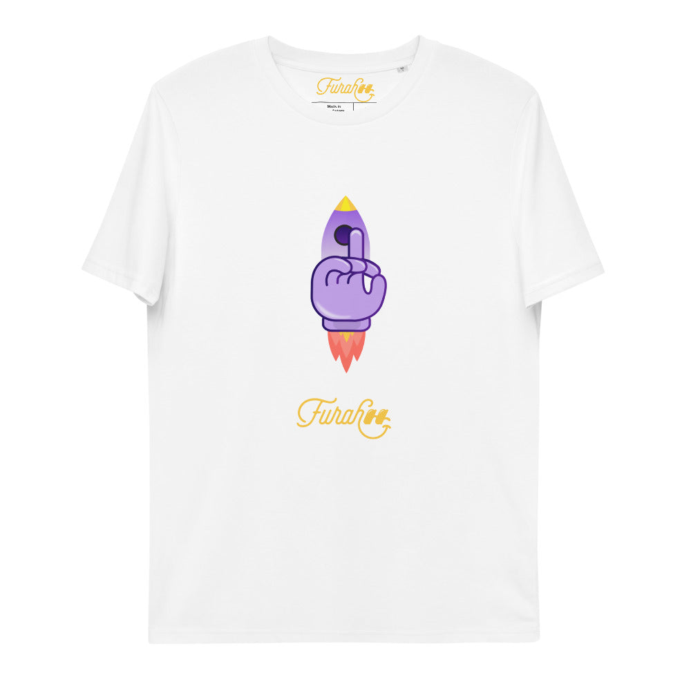 "D" `| FR | Fu'Sign | T-shirt unisexe en coton bio