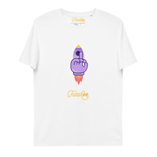 "D" `| FR | Fu'Sign | T-shirt unisexe en coton bio