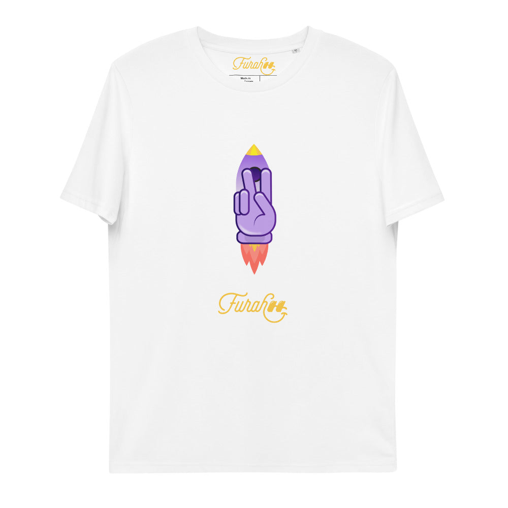 "K" `| FR | Fu'Sign | T-shirt unisexe en coton bio