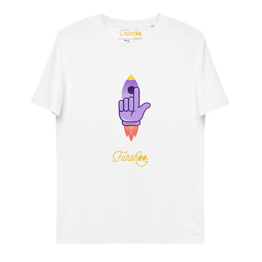 "L" `| FR | Fu'Sign | T-shirt unisexe en coton bio