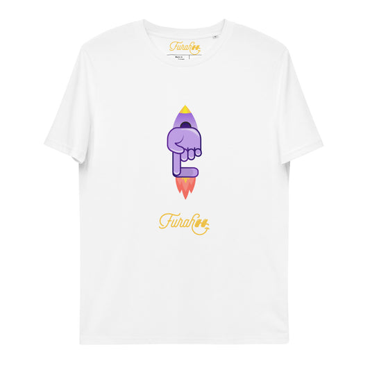 "Q" `| FR | Fu'Sign | T-shirt unisexe en coton bio