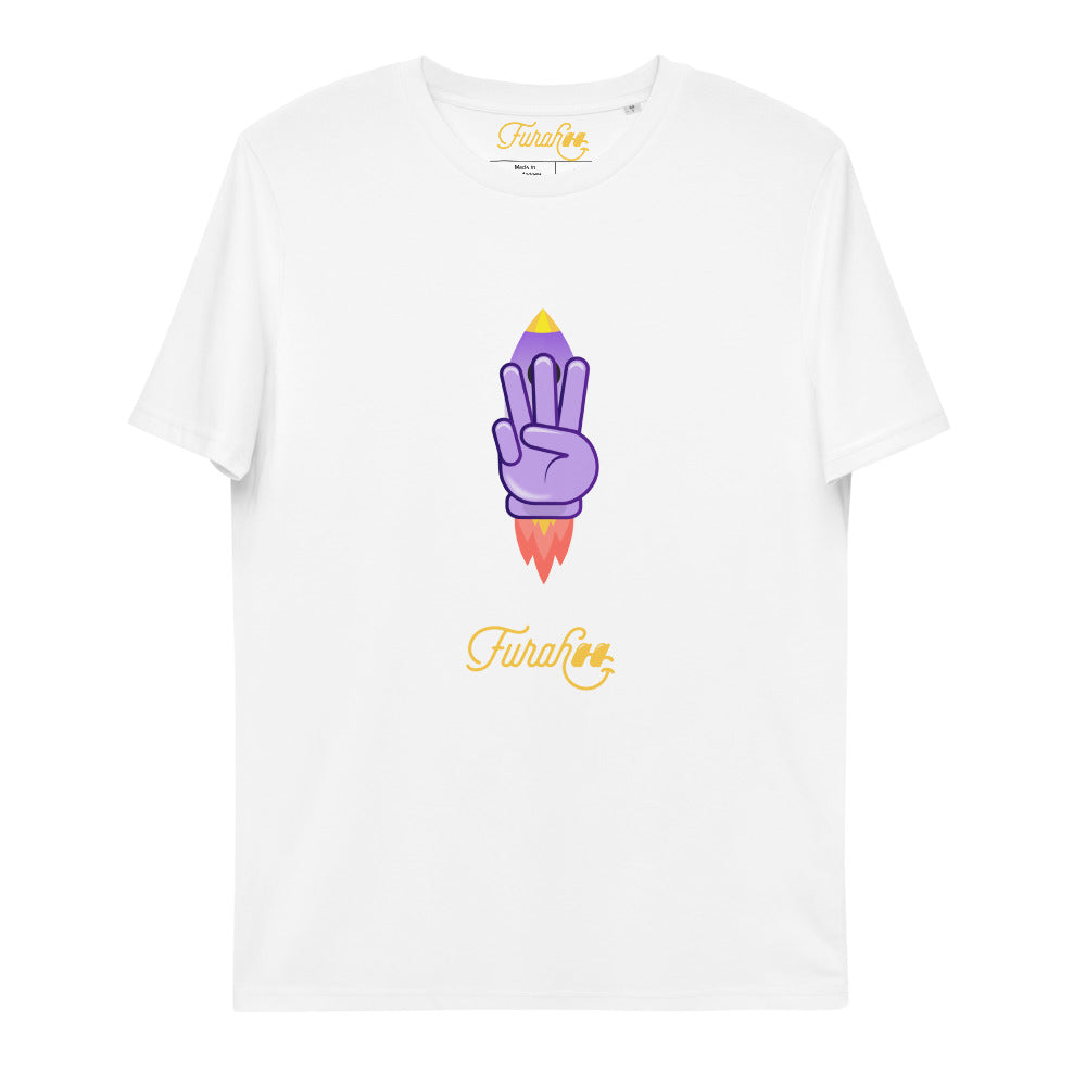 "W" `| FR | Fu'Sign | T-shirt unisexe en coton bio