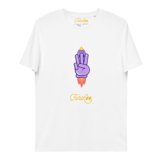 "W" `| FR | Fu'Sign | T-shirt unisexe en coton bio