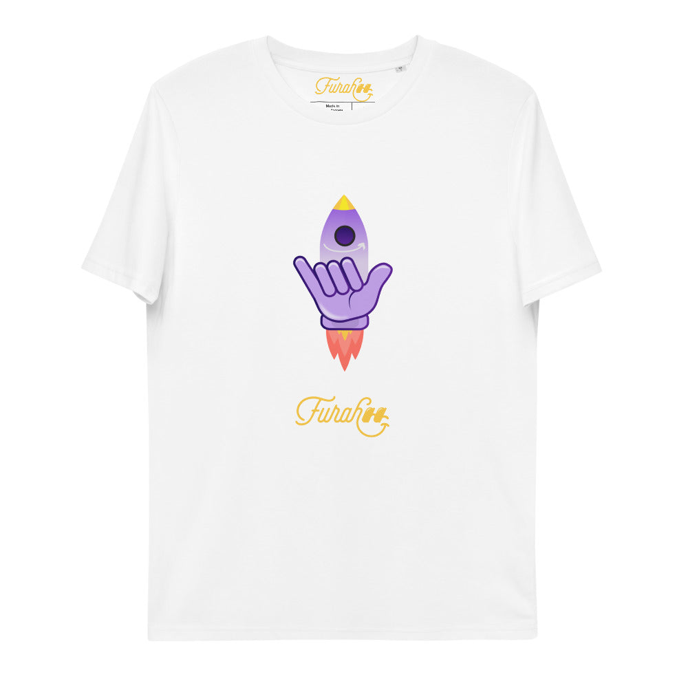 "J" `| FR | Fu'Sign | T-shirt unisexe en coton bio